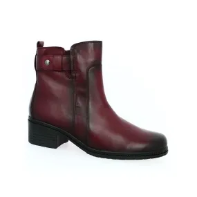 Boots cuir Bordeaux bout rond Gabor Romane