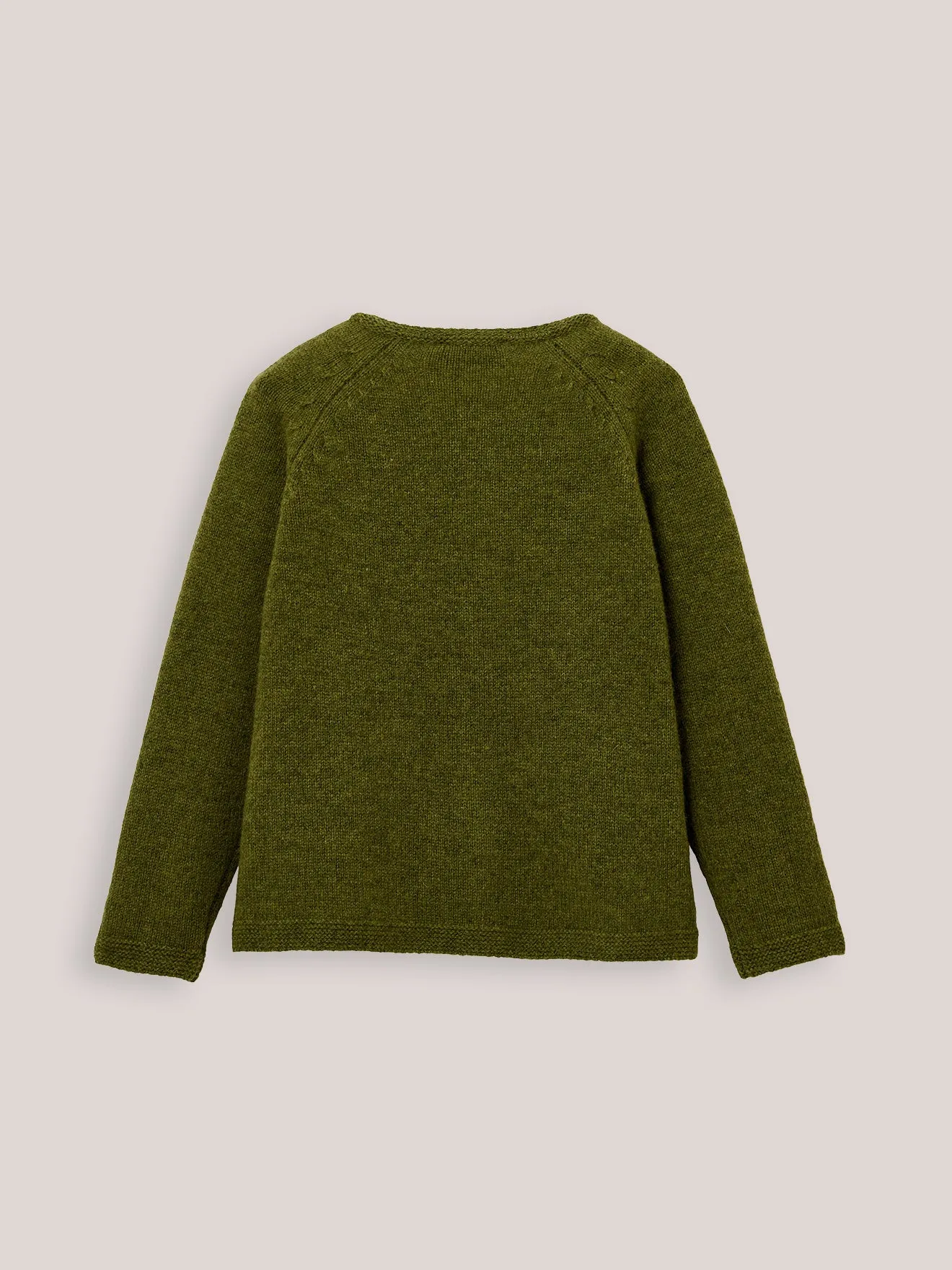 Cardigan Fille en laine mérinos