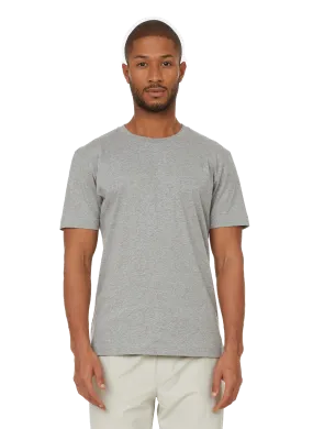 T-SHIRT COL ROND EN COTON ORGANIQUE - AU PRINTEMPS PARIS pour HOMME | Printemps
